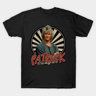 Vintage Circle Patrick Swayze T-Shirt